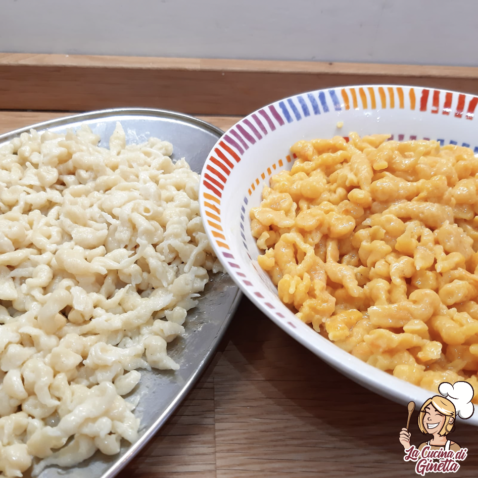 spätzle di zucca