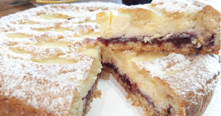 CROSTATA RICOTTA E VISCIOLE