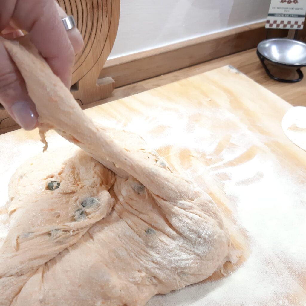 pane senza impasto con la zucca