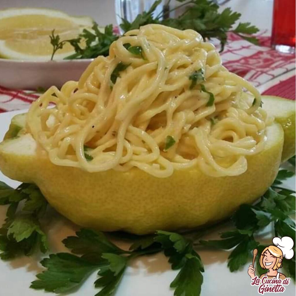 tagliolini al limone