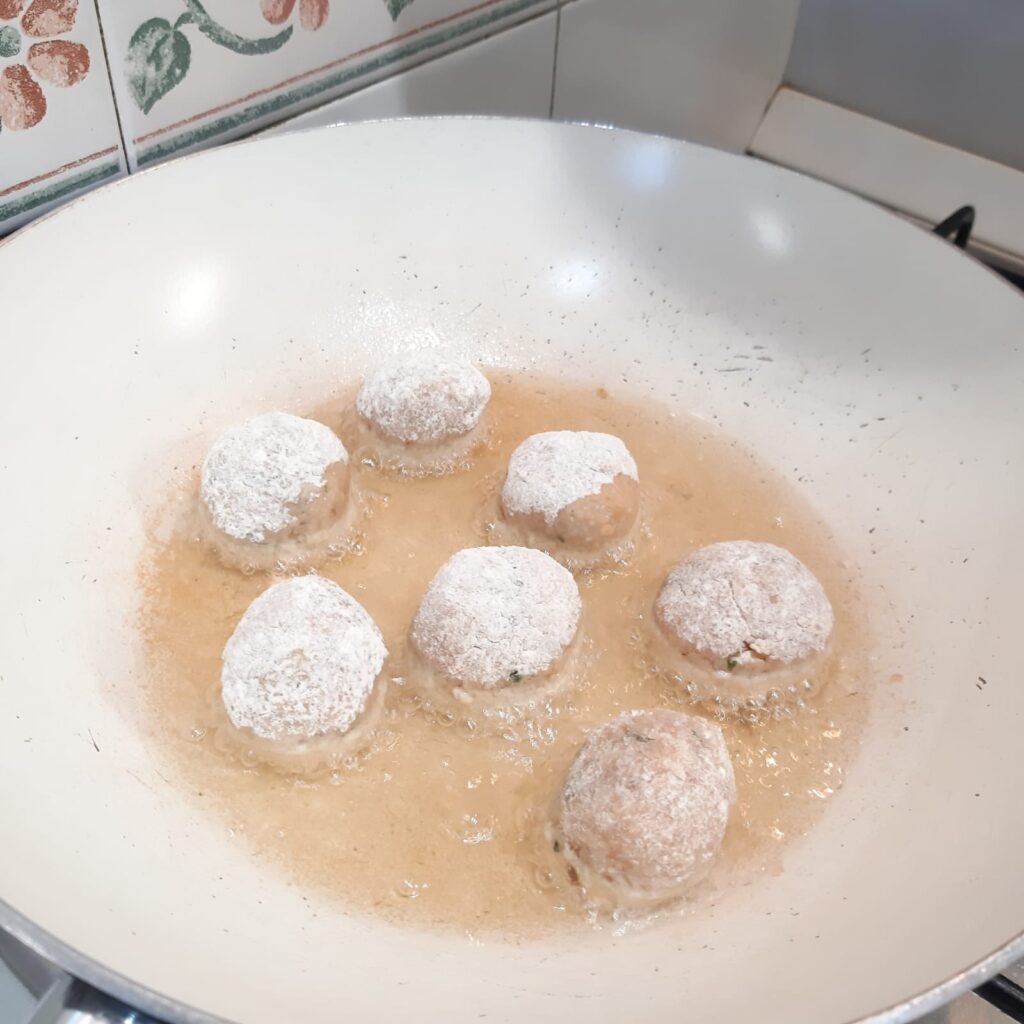 polpettine di tacchino alla bolognese