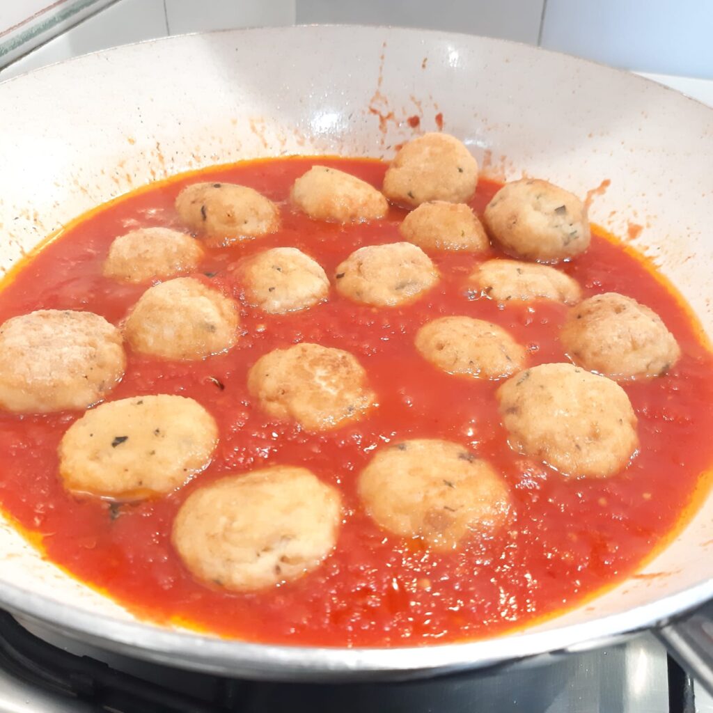 polpettine di tacchino alla bolognese