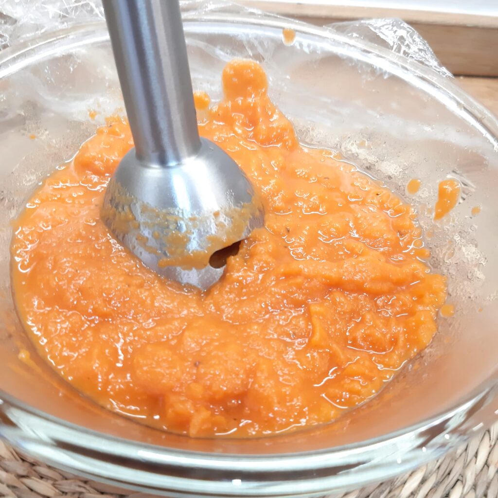 pane senza impasto con la zucca