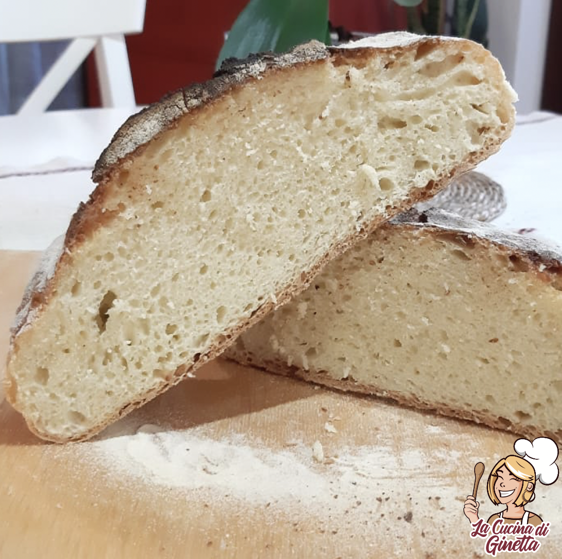 pane cafone senza impasto