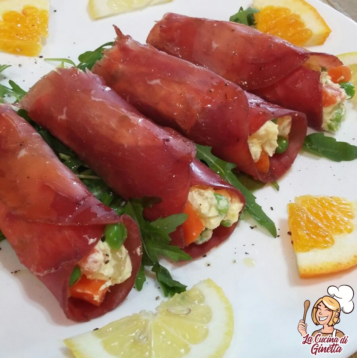 bresaola con finta insalata russa