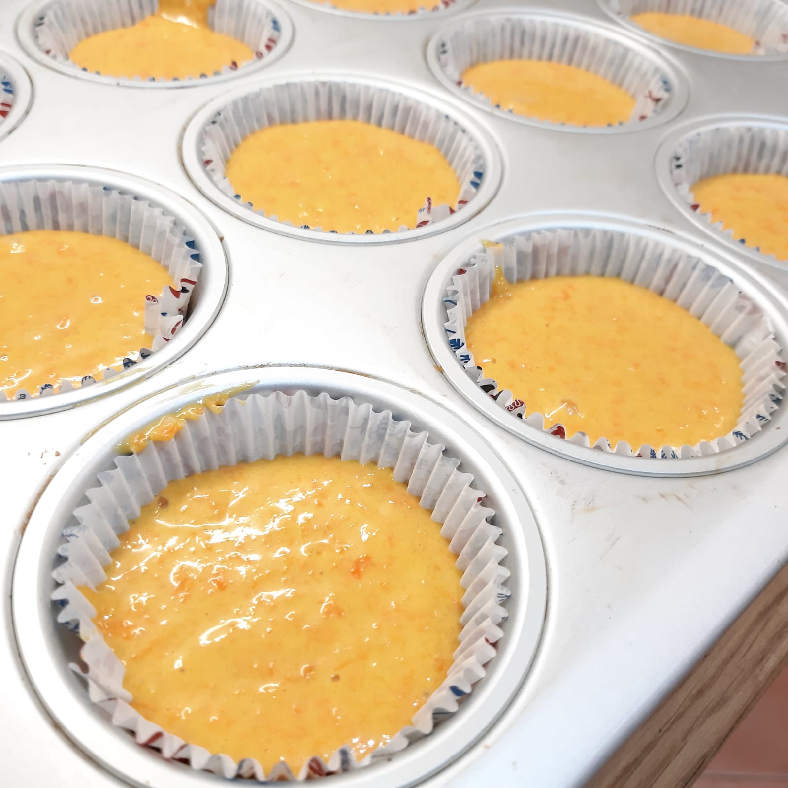 muffin con la zucca e semi caramellati