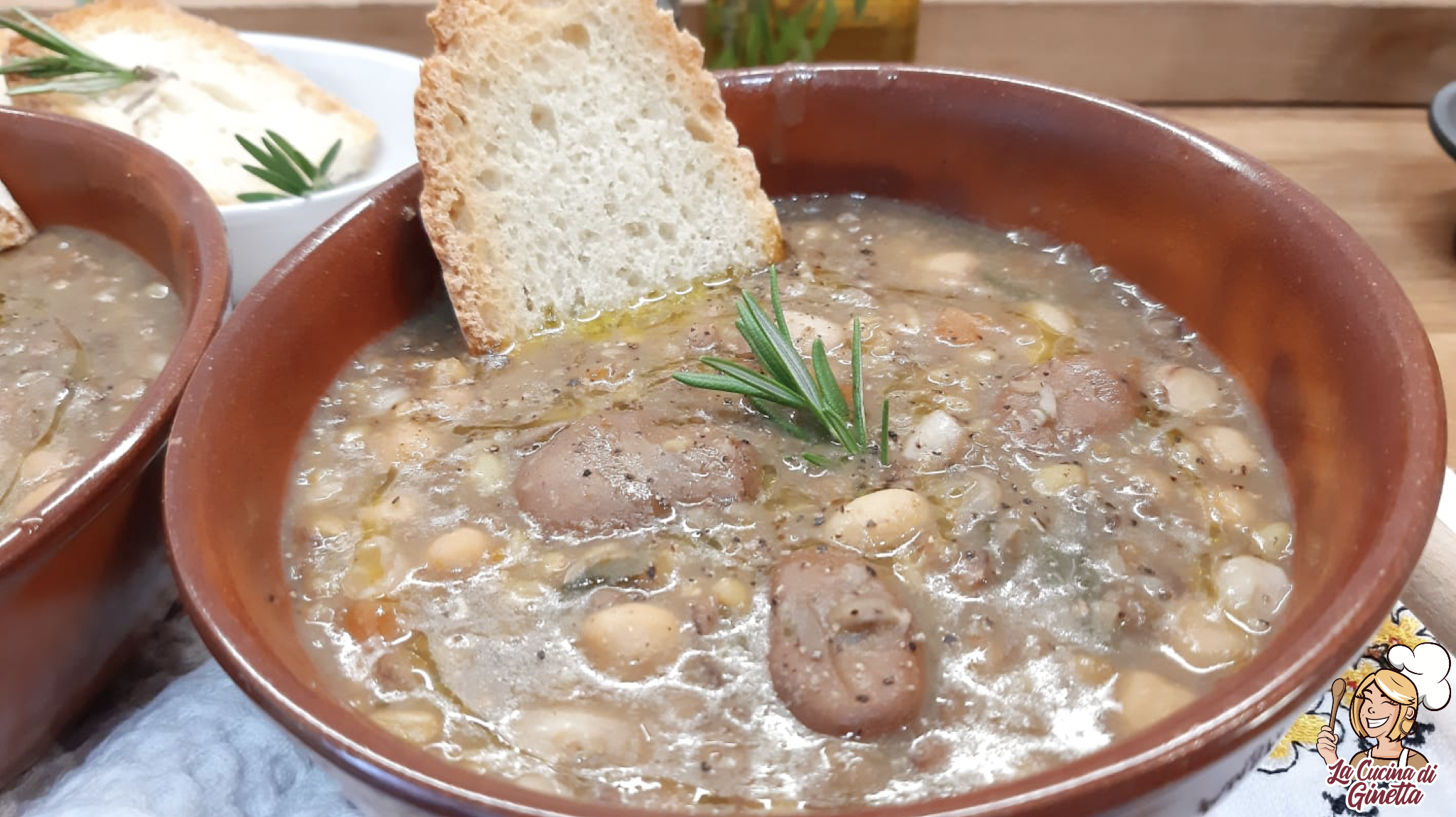 zuppa di legumi di Matera o capriata