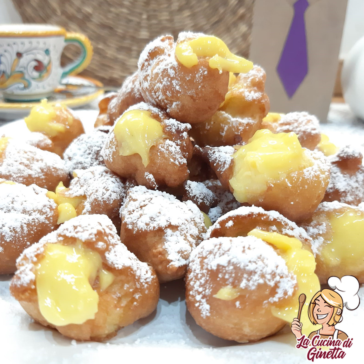 bignolini di San Giuseppe alla crema