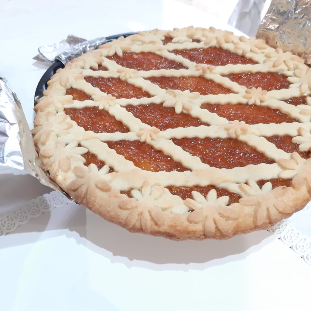 crostata di marmellata di clementine