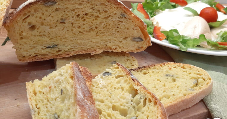 PANE FACILE CON FARINA DI MAIS