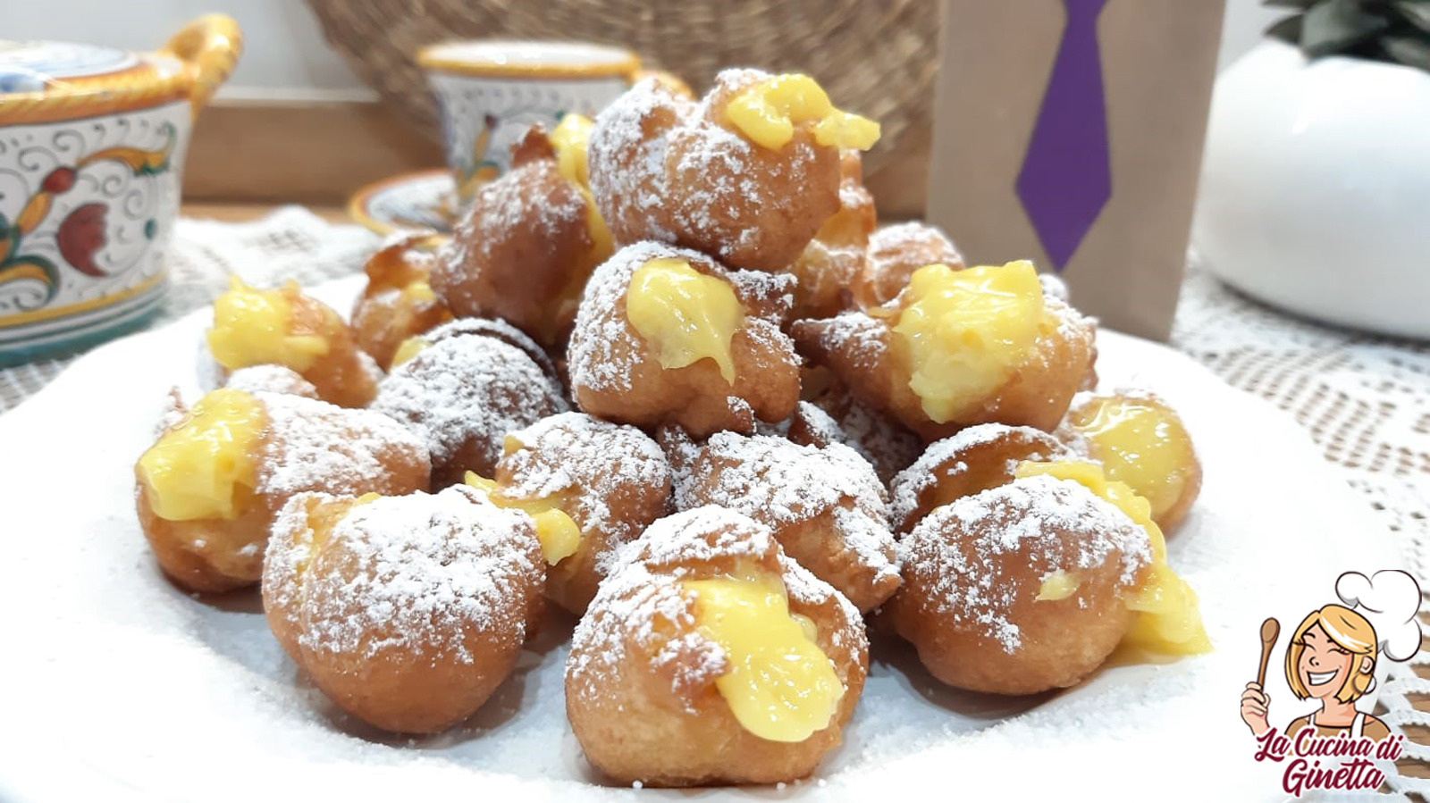 bignolini di San Giuseppe alla crema