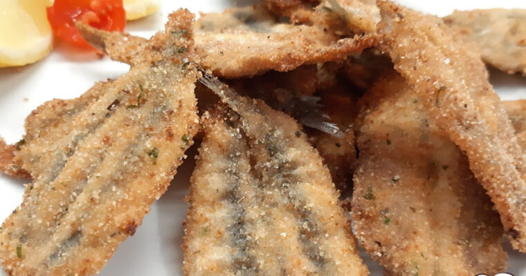 ALICI FRITTE CON PANATURA AROMATICA