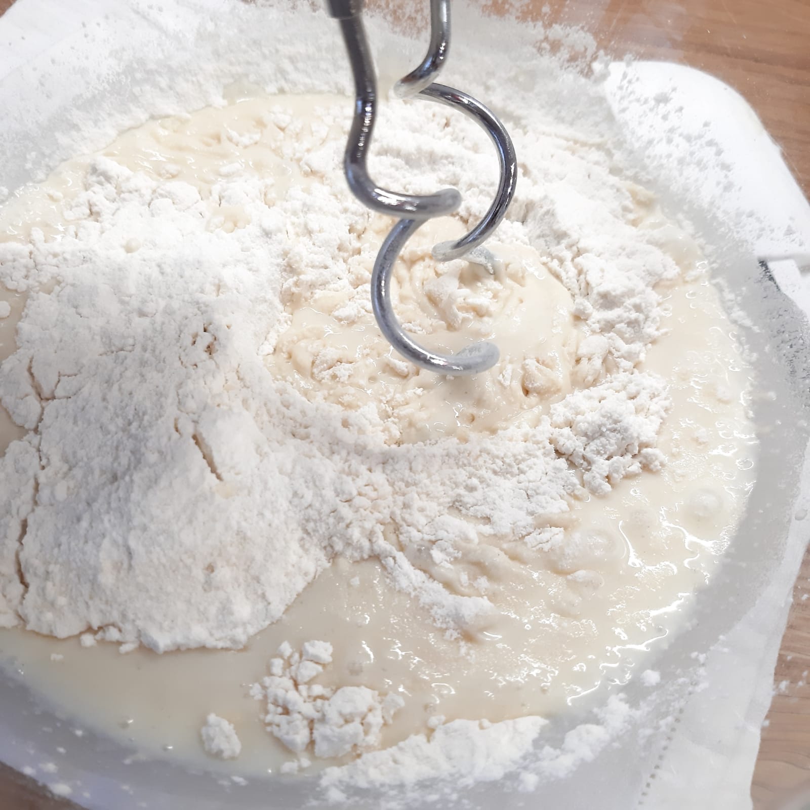 panini con gocce di cioccolato fondente