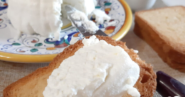 RICOTTA FRESCA FATTA IN CASA