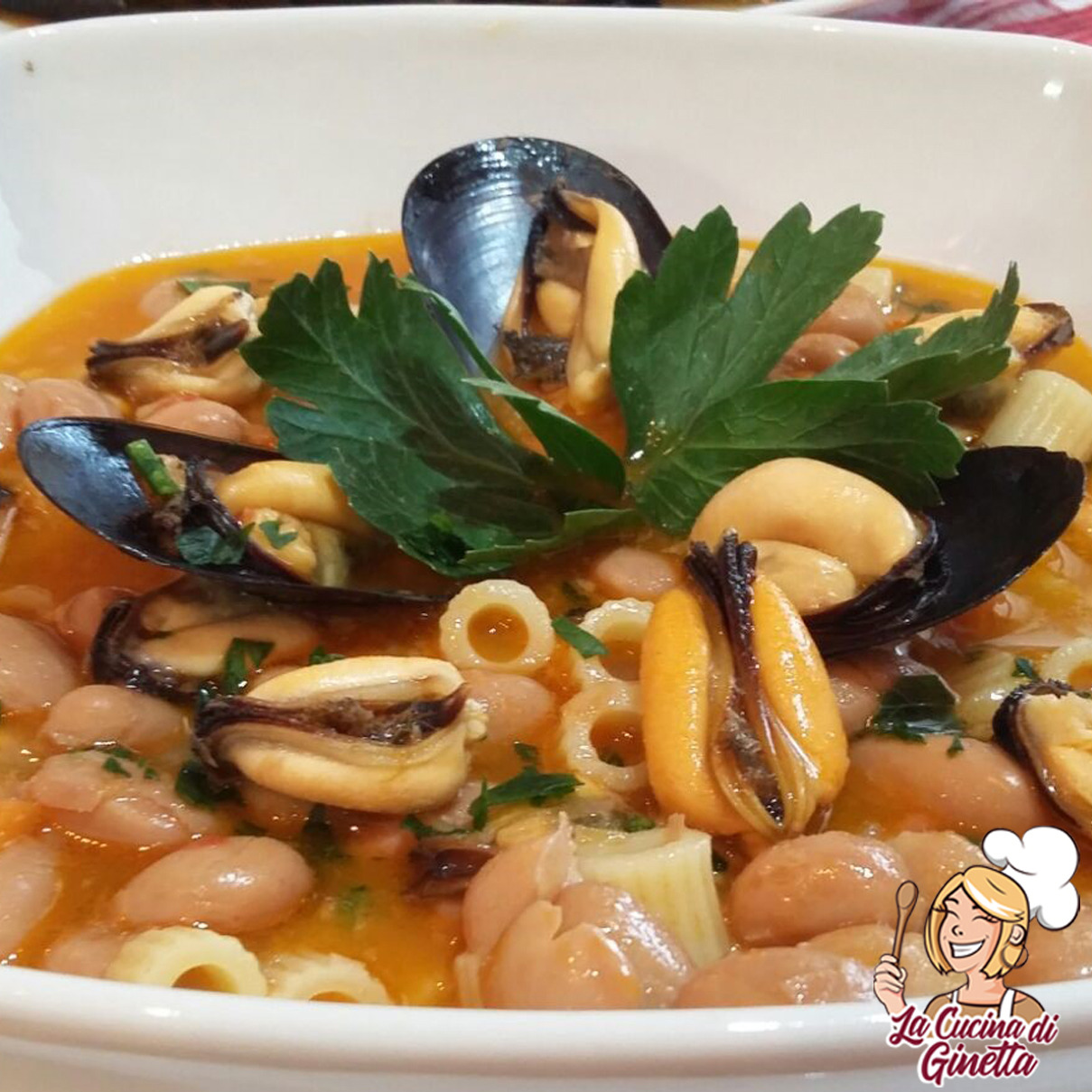 pasta fagioli e cozze