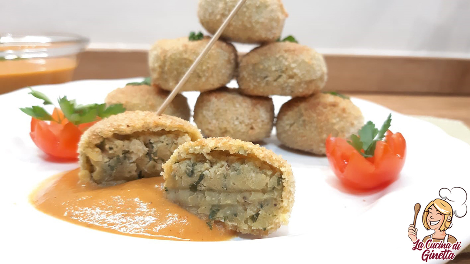 falafel con salsina shirò