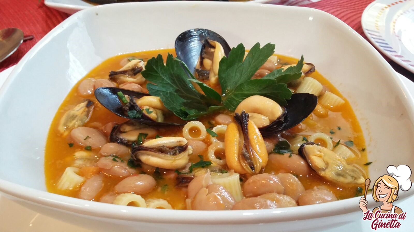 pasta fagioli e cozze