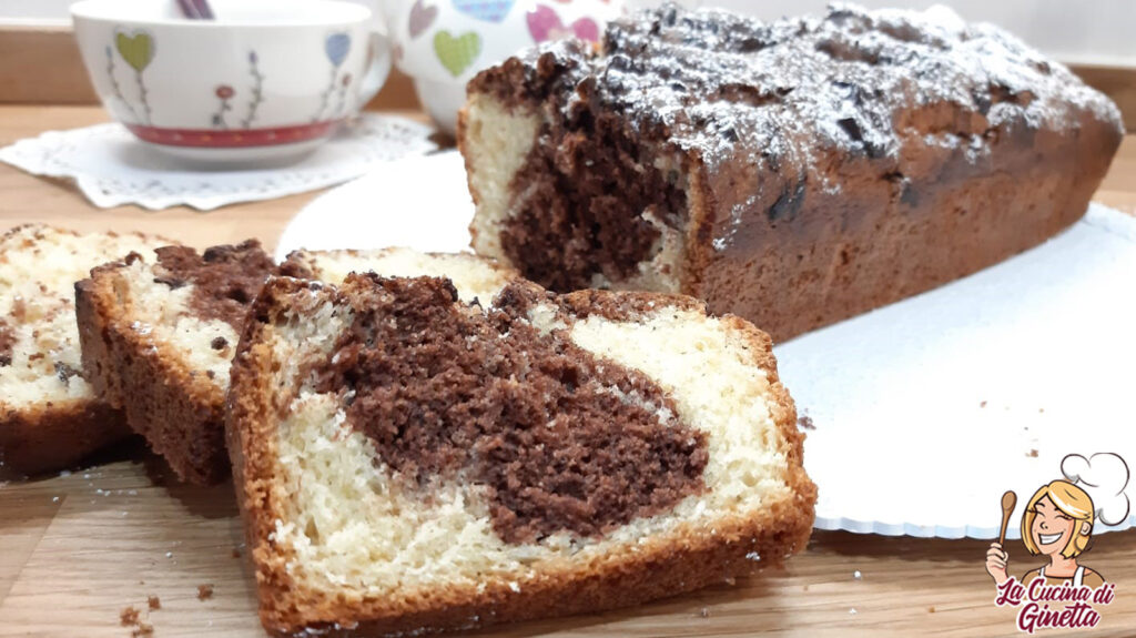 plumcake allo yogurt di vaniglia e cioccolato