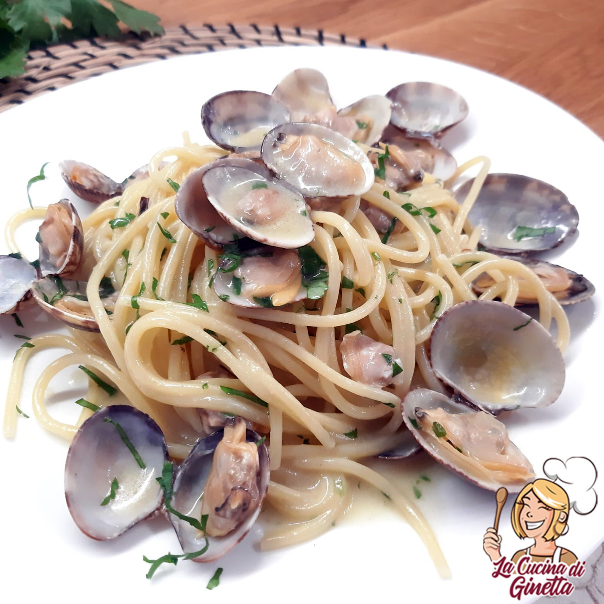 spaghetti alle vongole veraci