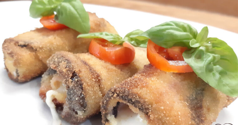 INVOLTINI DI MELANZANE SCIUÉ SCIUÉ