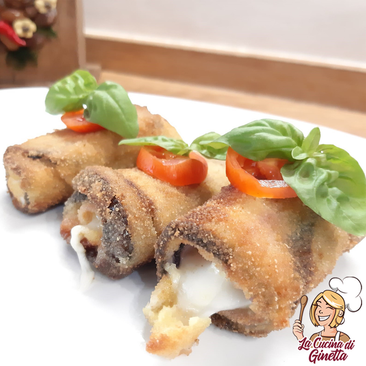 involtini di melanzane sciué sciué