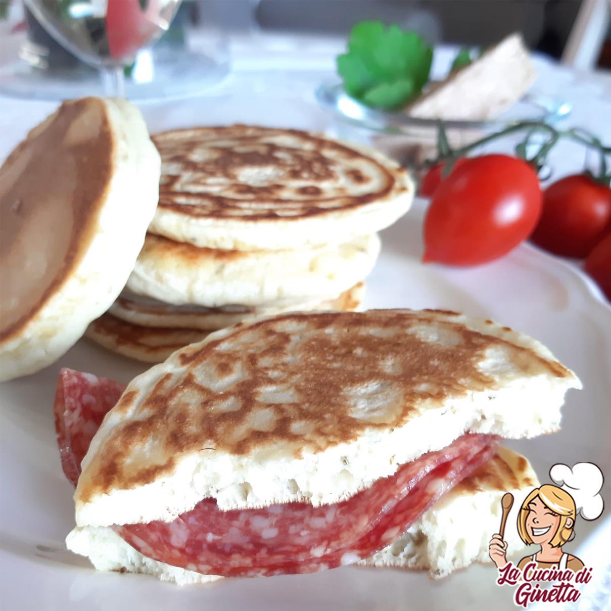 pancakes salati per spuntini o aperitivi