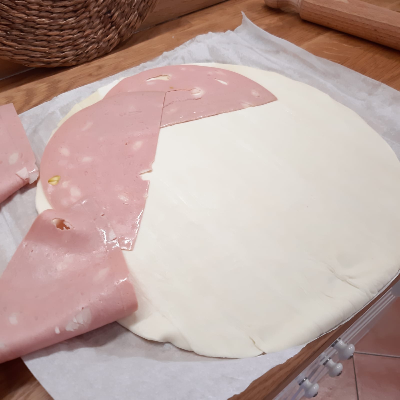 cornetti rustici con la mortadella