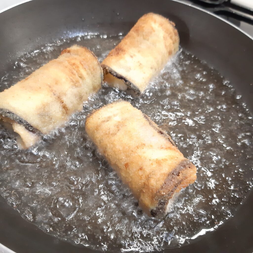 involtini di melanzane sciué sciué