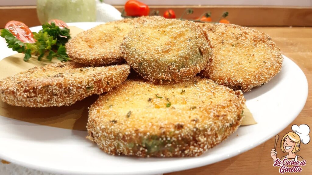 cotolette di zucchine tonde