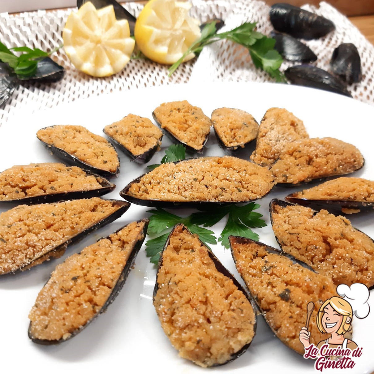 cozze super gratinate