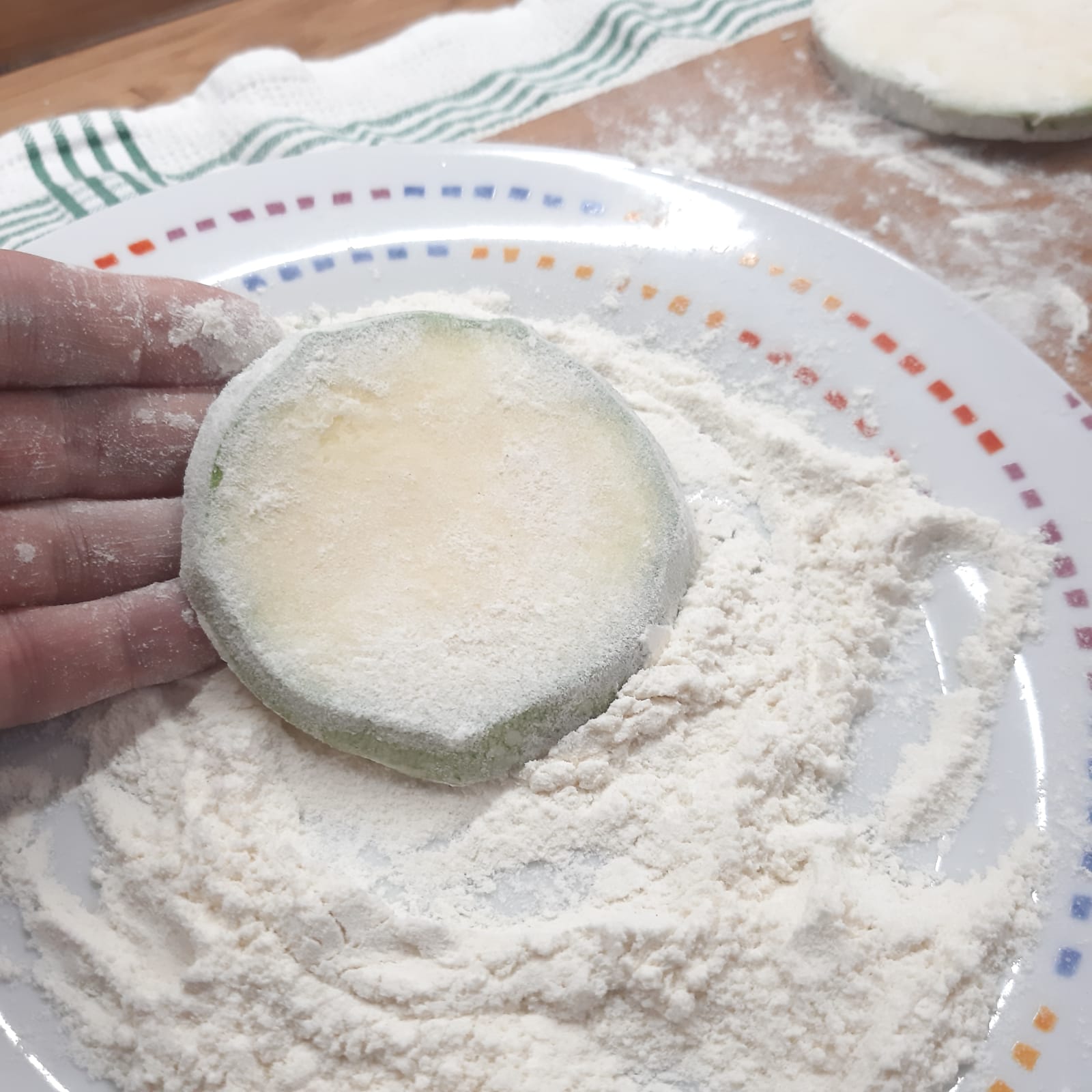 cotolette di zucchine tonde