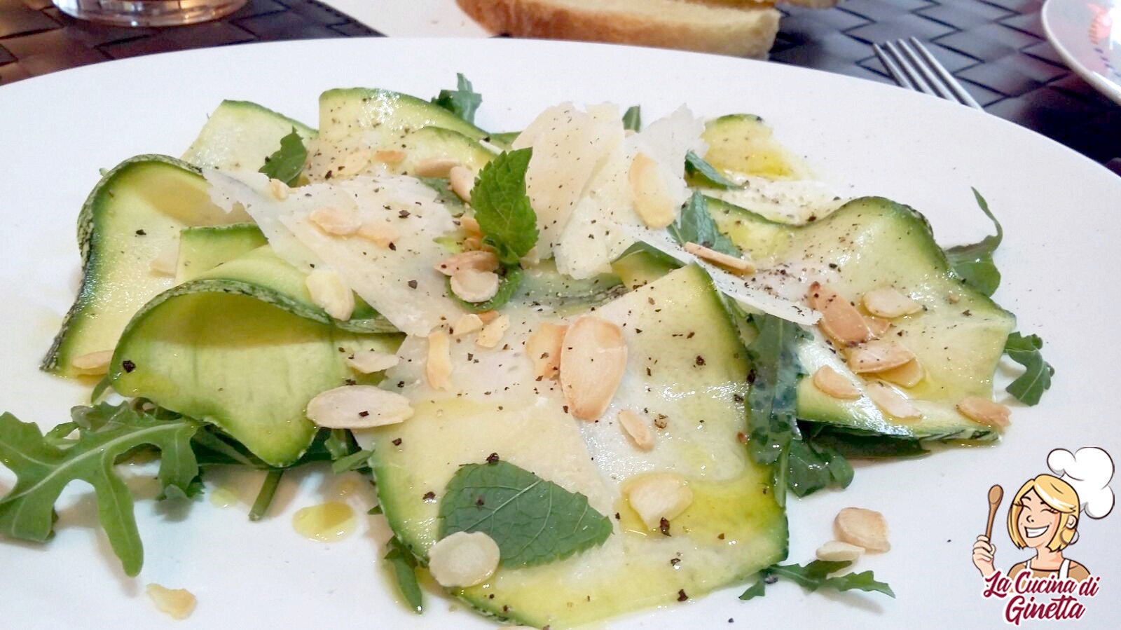 carpaccio di zucchine