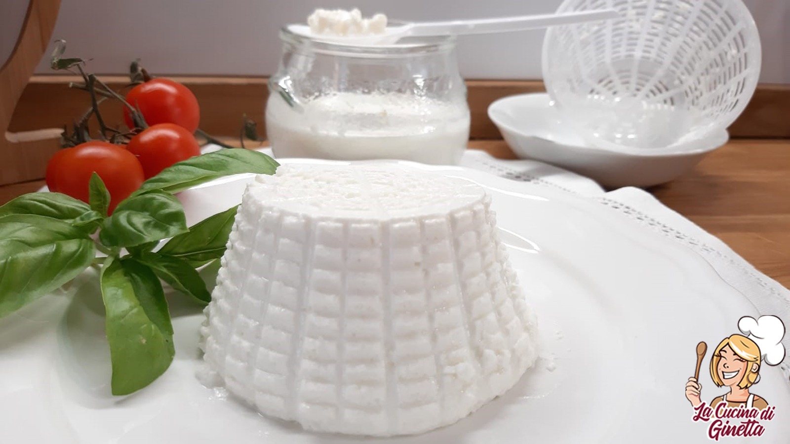 ricotta fatta in casa con il kefir