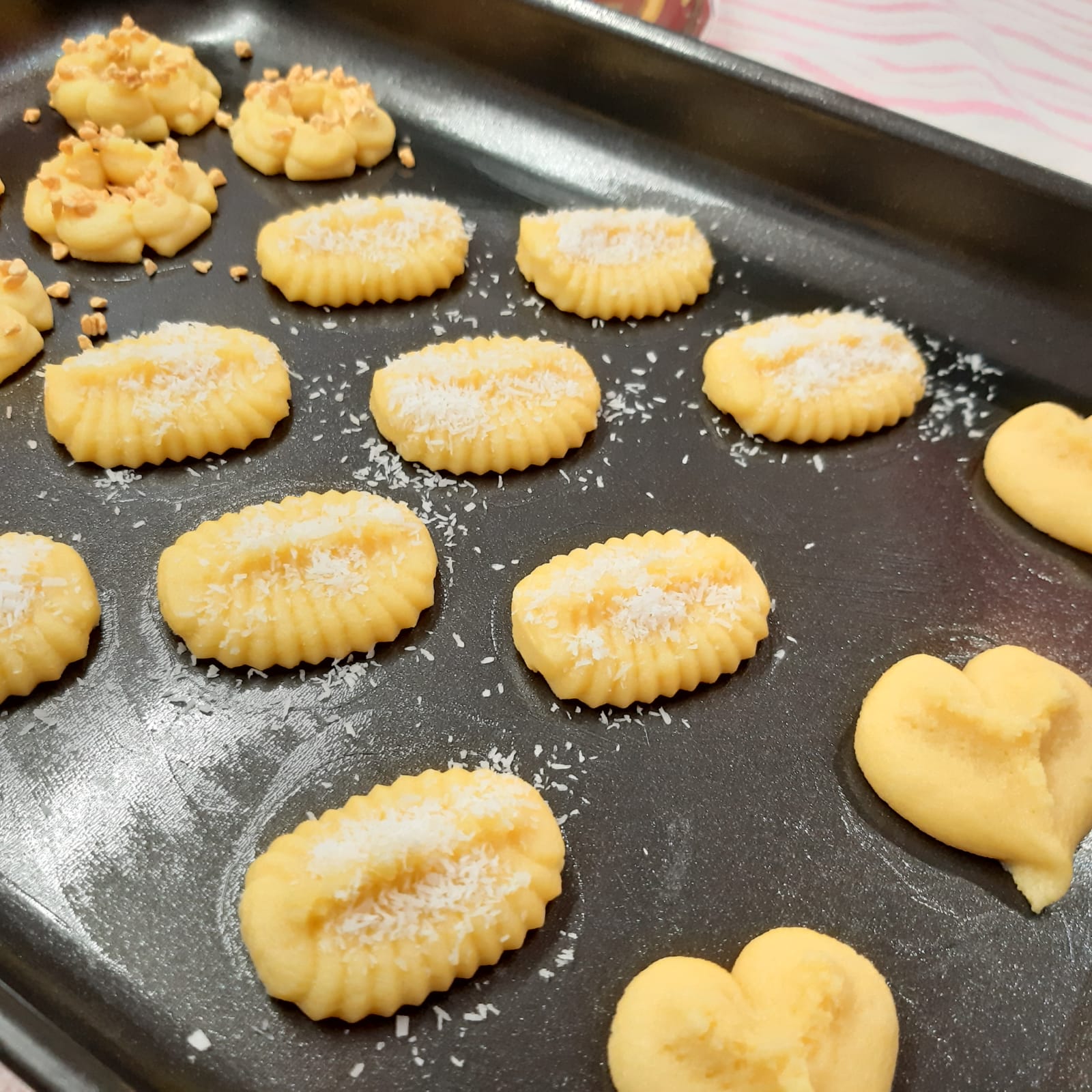 pasticcini fatti con la sparabiscotti