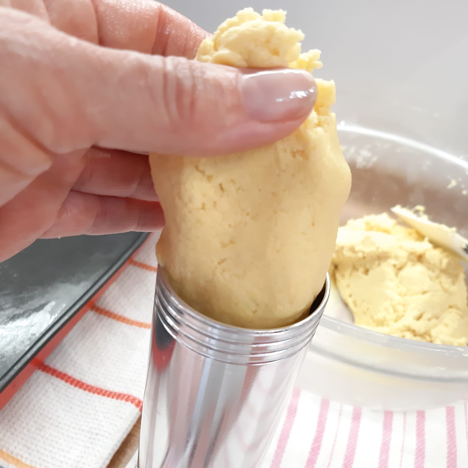 pasticcini fatti con la sparabiscotti