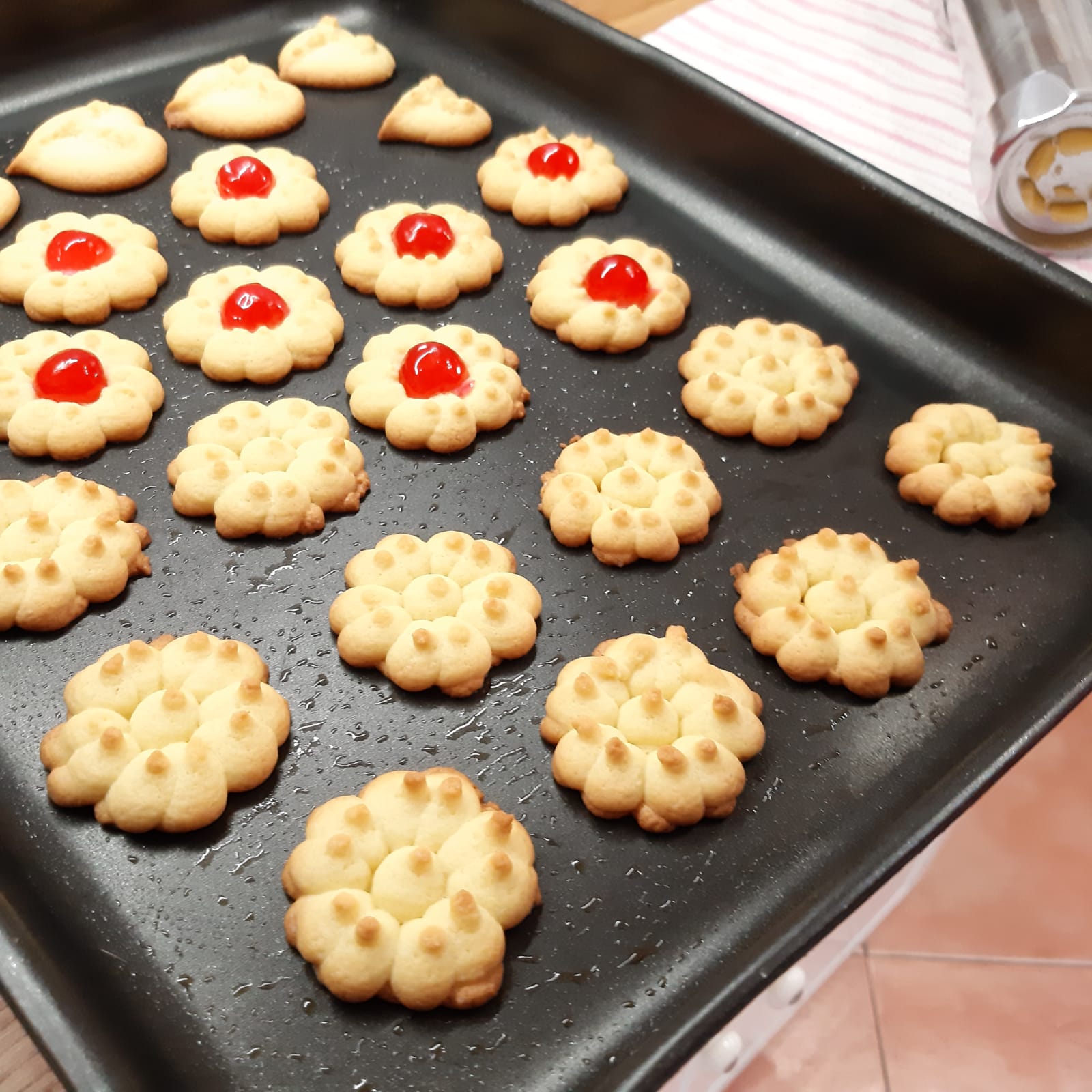 pasticcini fatti con la sparabiscotti