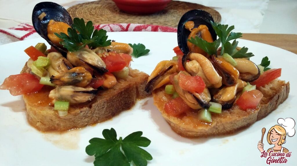 panzanella con le cozze