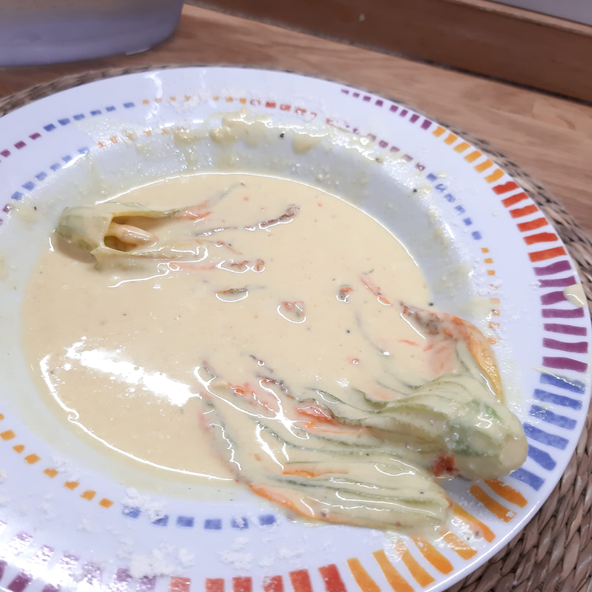 fiori di zucca fritti al naturale