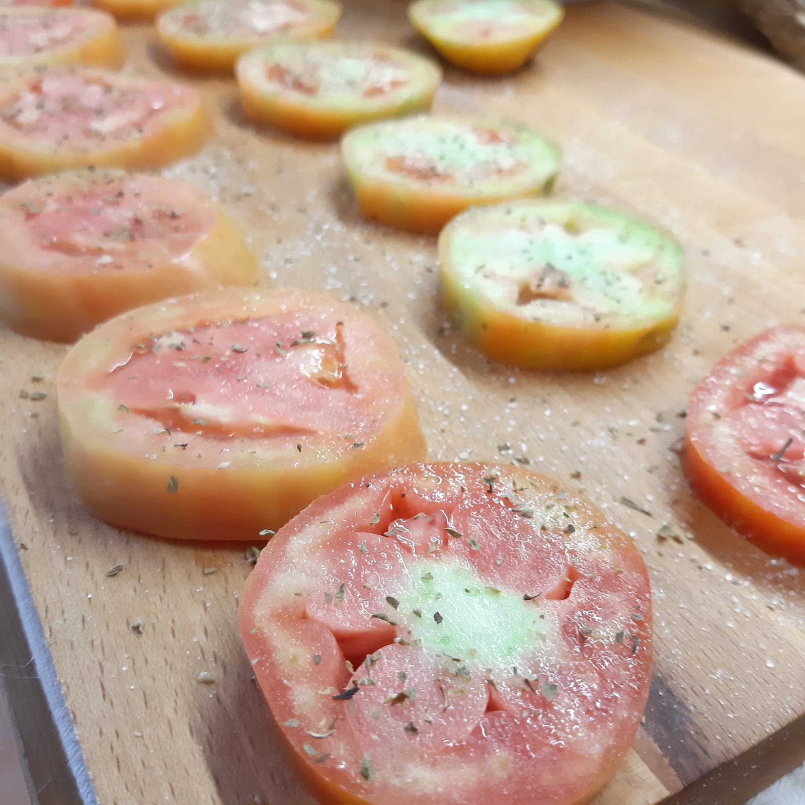 tortine pomodori e zucchine farcite e panate in forno