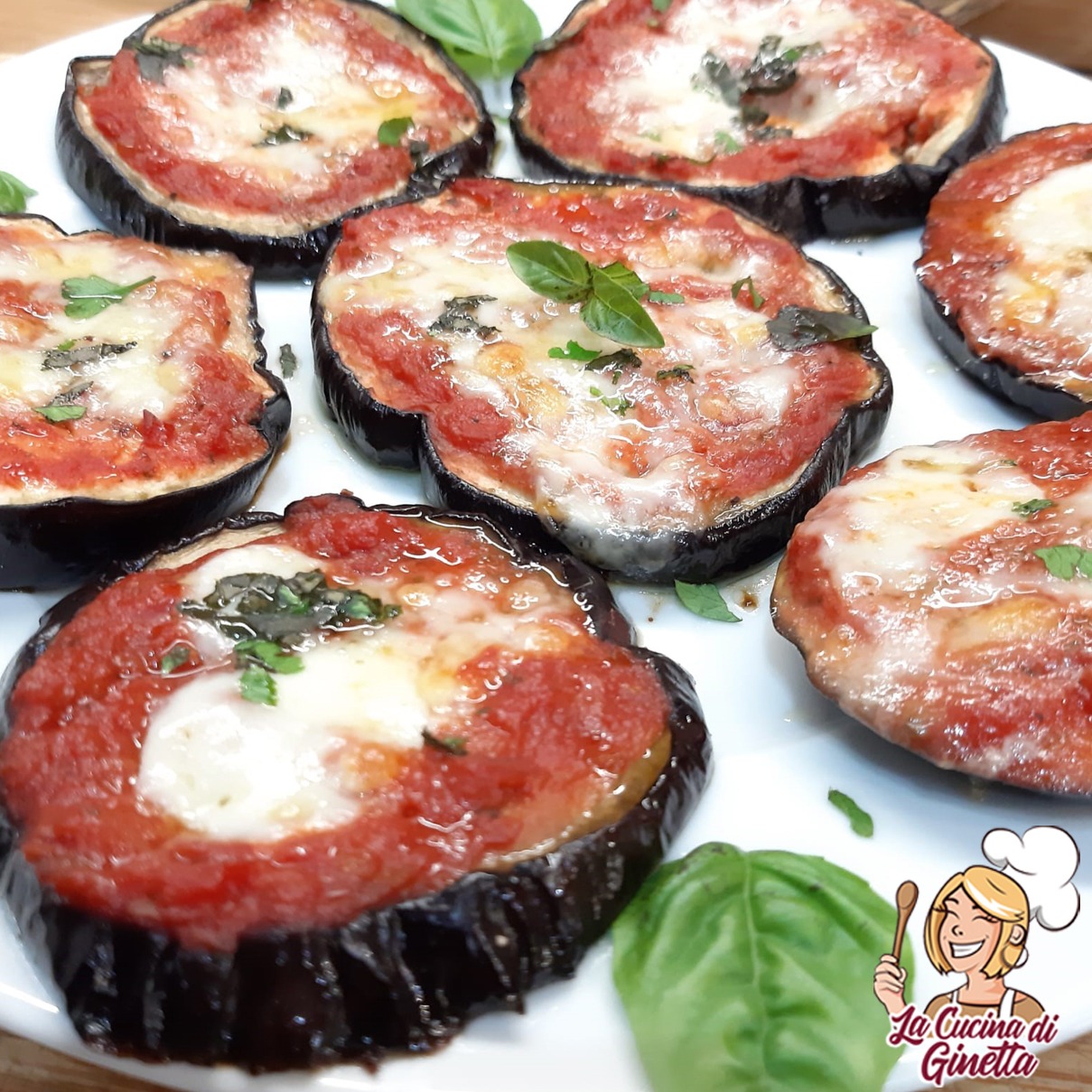 pizzette di melanzane al profumo di origano