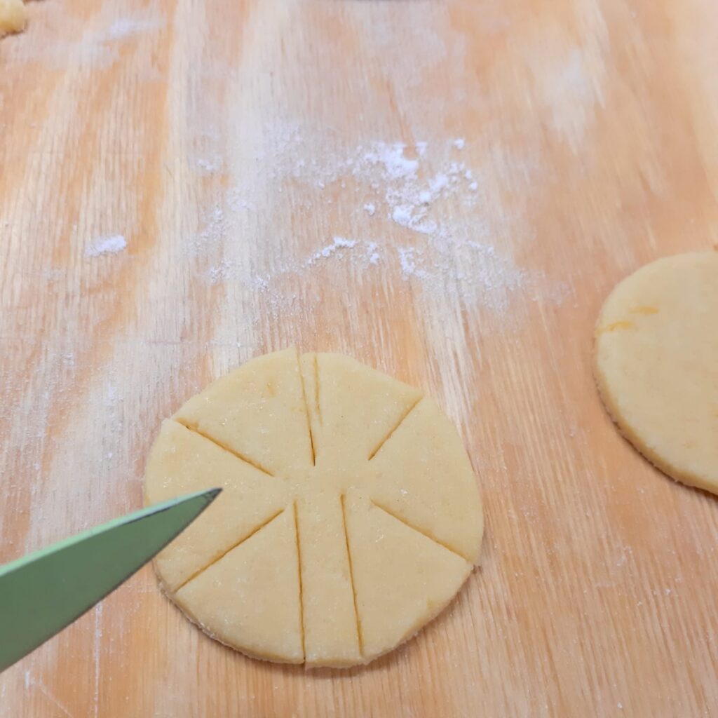 fiocchi di frolla al limone