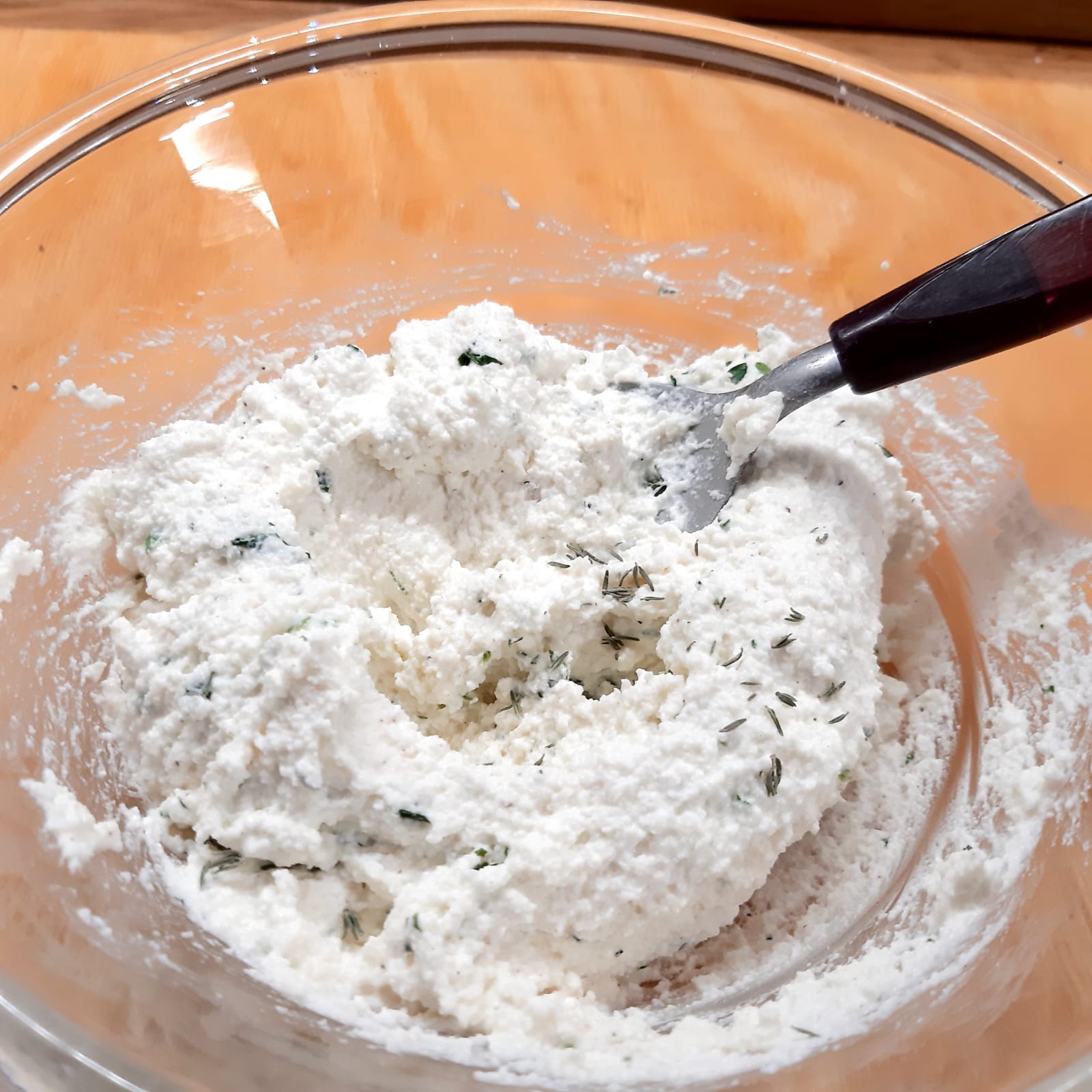 cappellacci alla farina di  castagne con ricotta