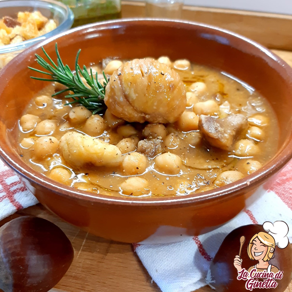 zuppa di ceci e castagne