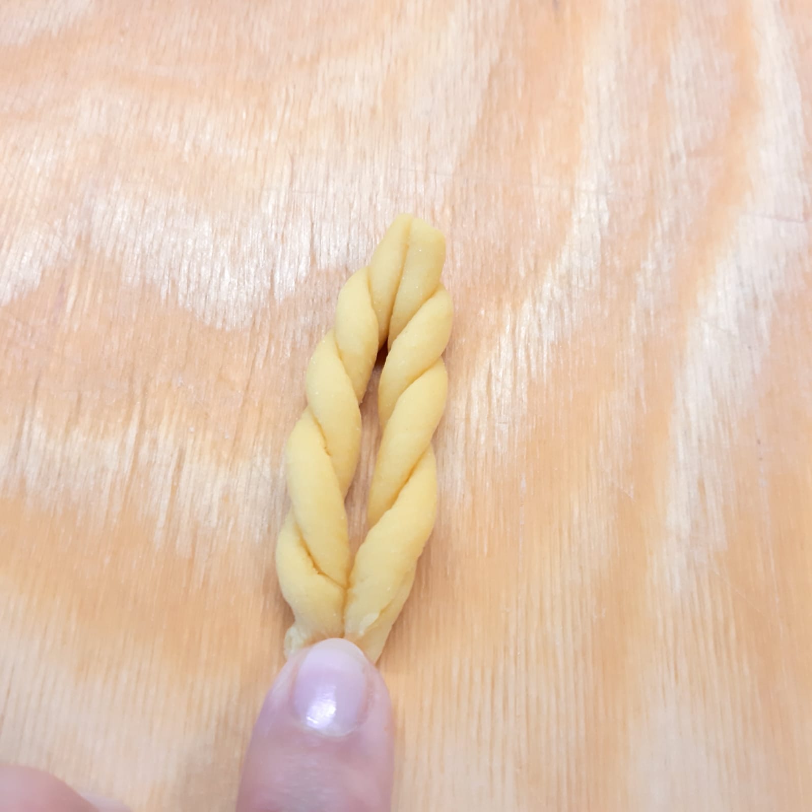 spighe di pasta all'uovo