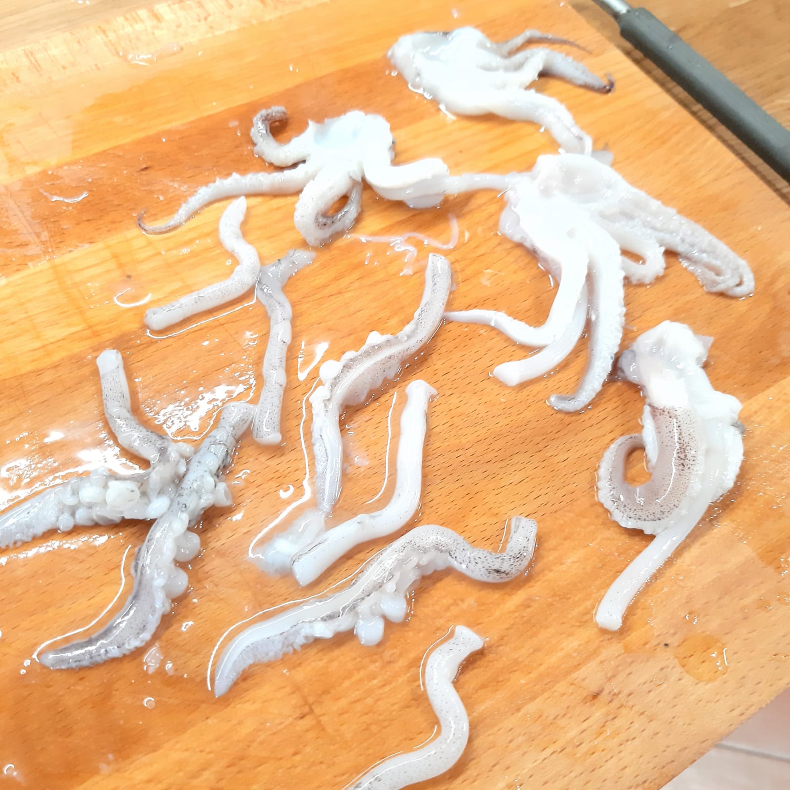 anelli di calamari fritti