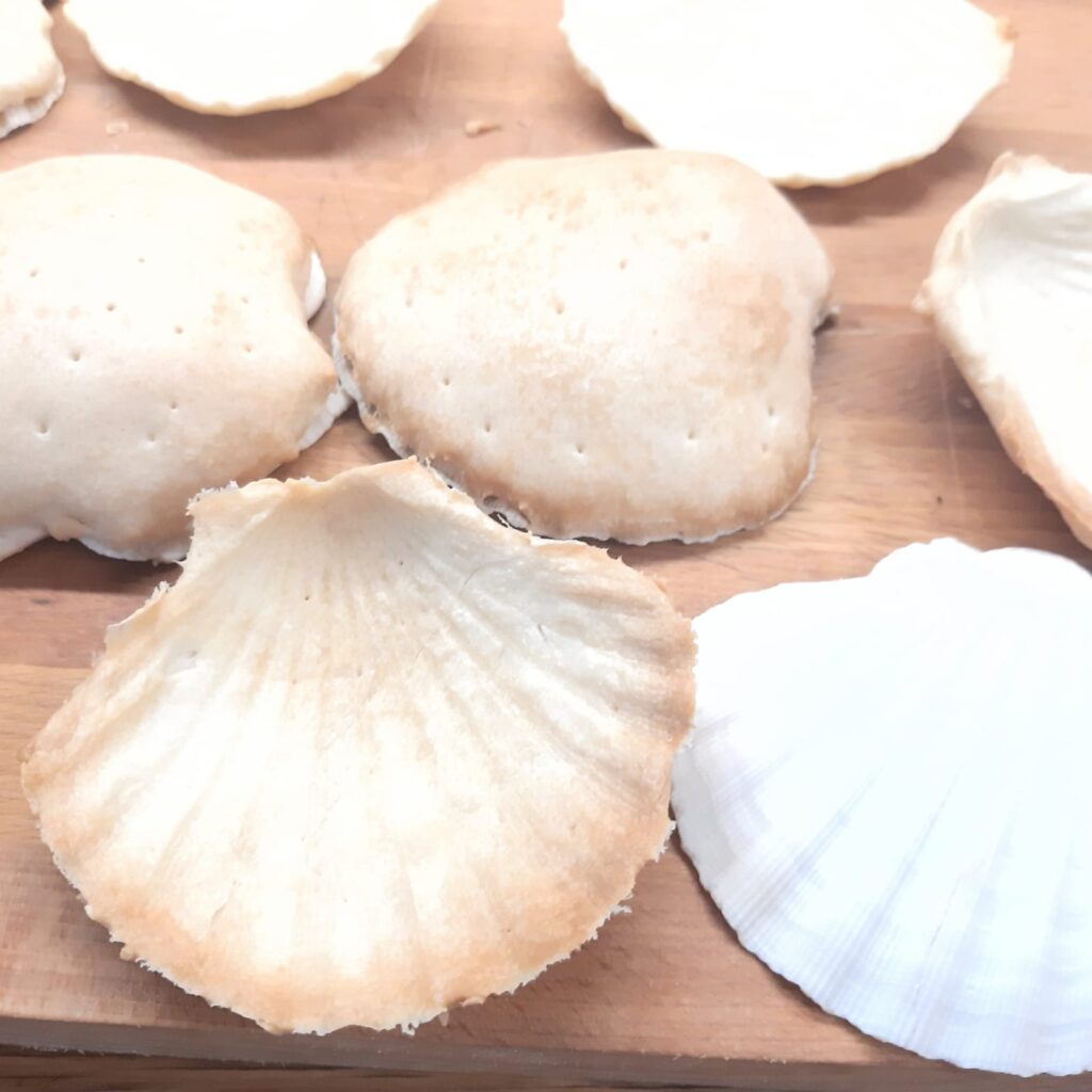 conchiglie di pasta brisée da farcire