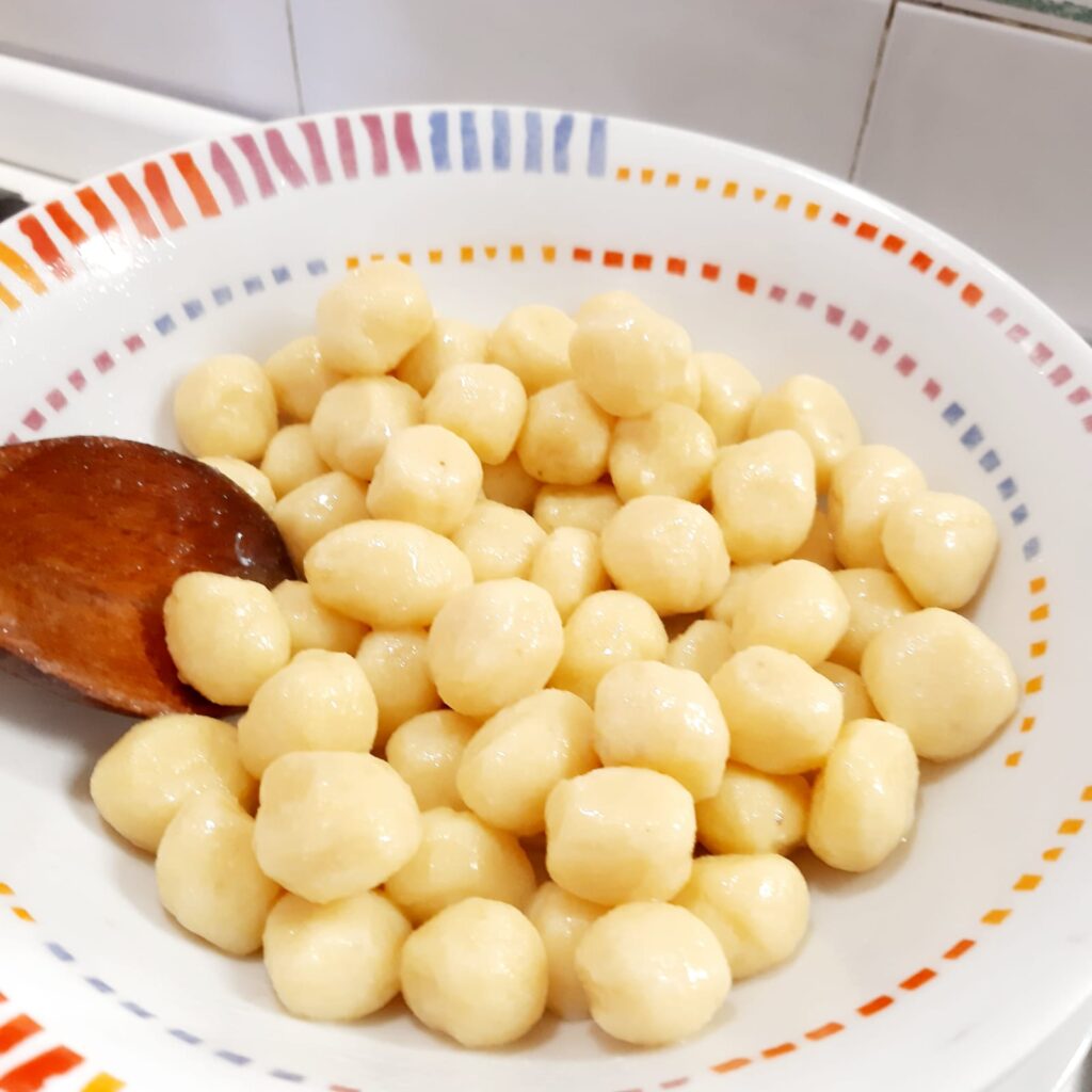 GNOCCHI DI PATATE ALL'ORTOLANA