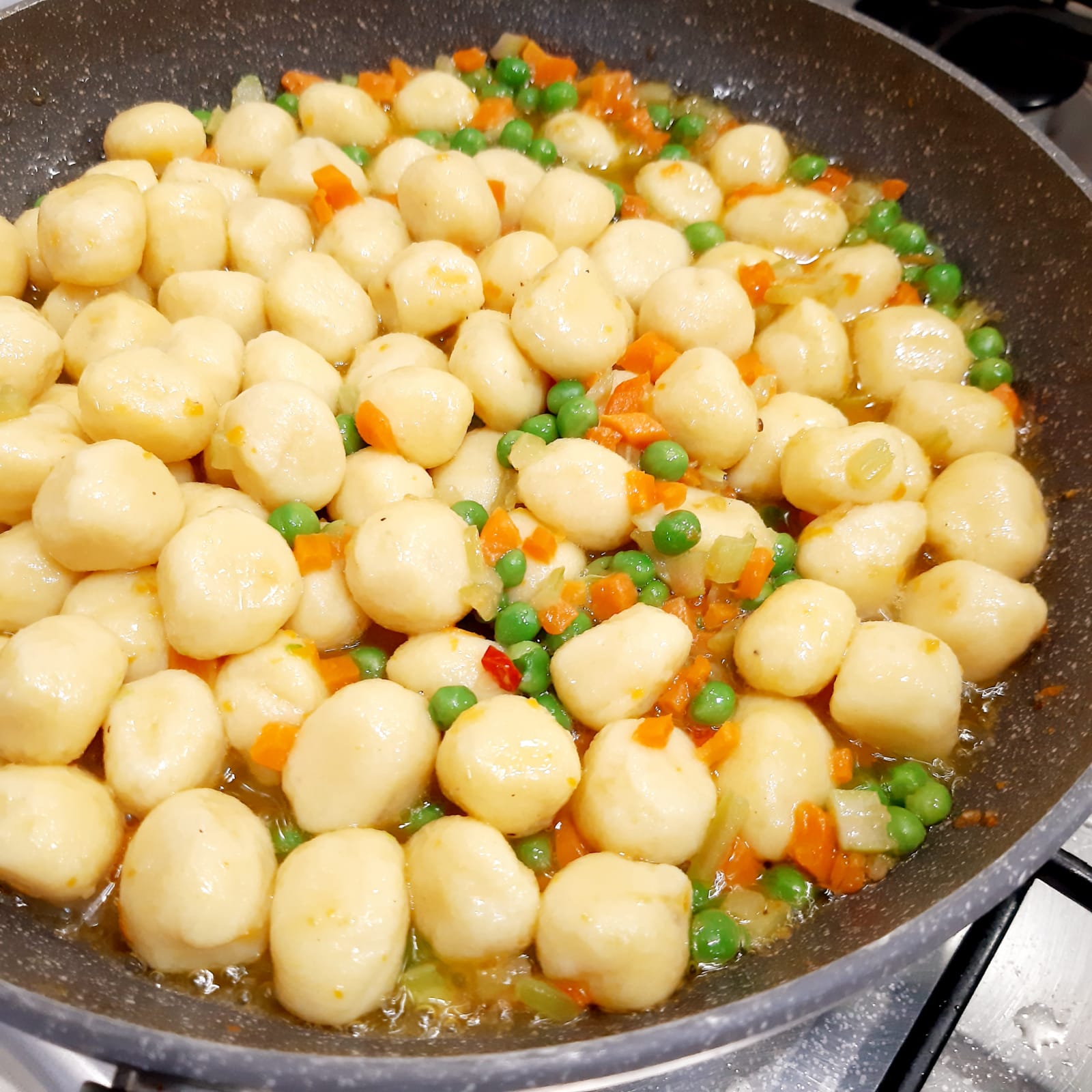 Gnocchi di patate all'ortolana