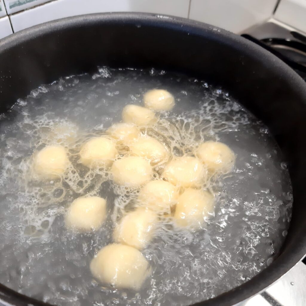 GNOCCHI DI PATATE ALL'ORTOLANA