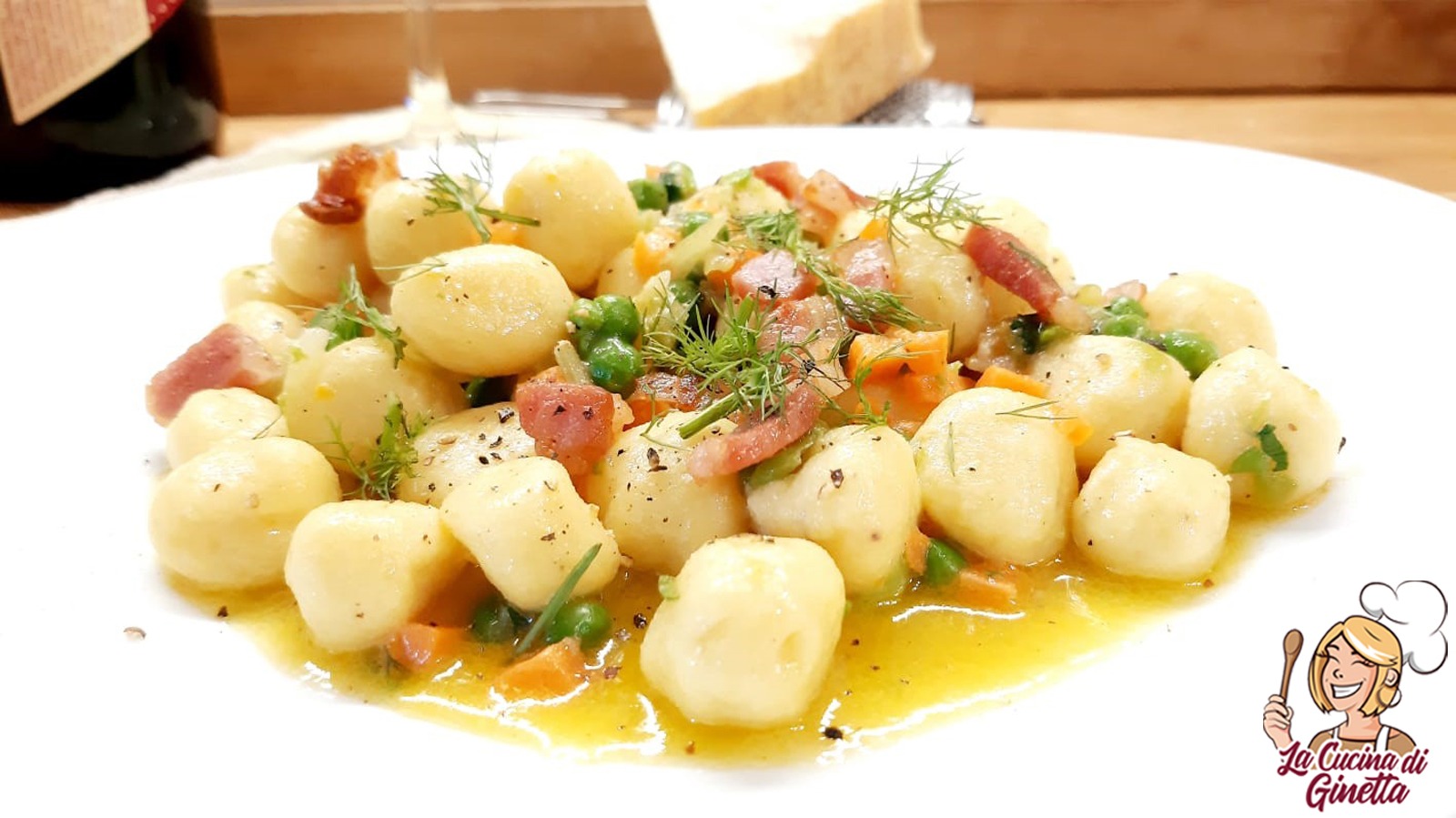 Gnocchi di patate all'ortolana